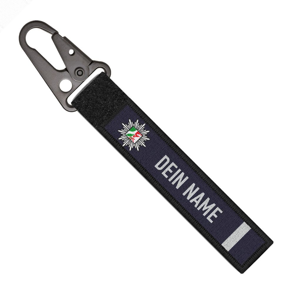 Tactical Schlüsselanhänger personalisierbar Polizeimeisteranwärter PMA #42498