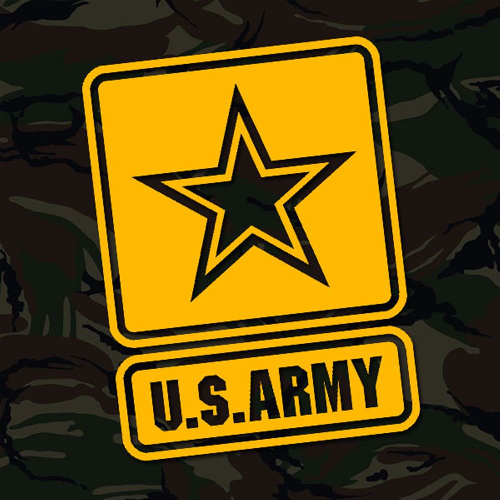 Sticker US Army Logo Emblem Coat of Arms Badge 20x15cm # A493