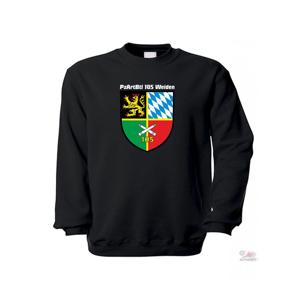 PzArtBtl 105 Weiden Oberpfalz Bayern Panzer Artillerie Bataillon Pullover #40669