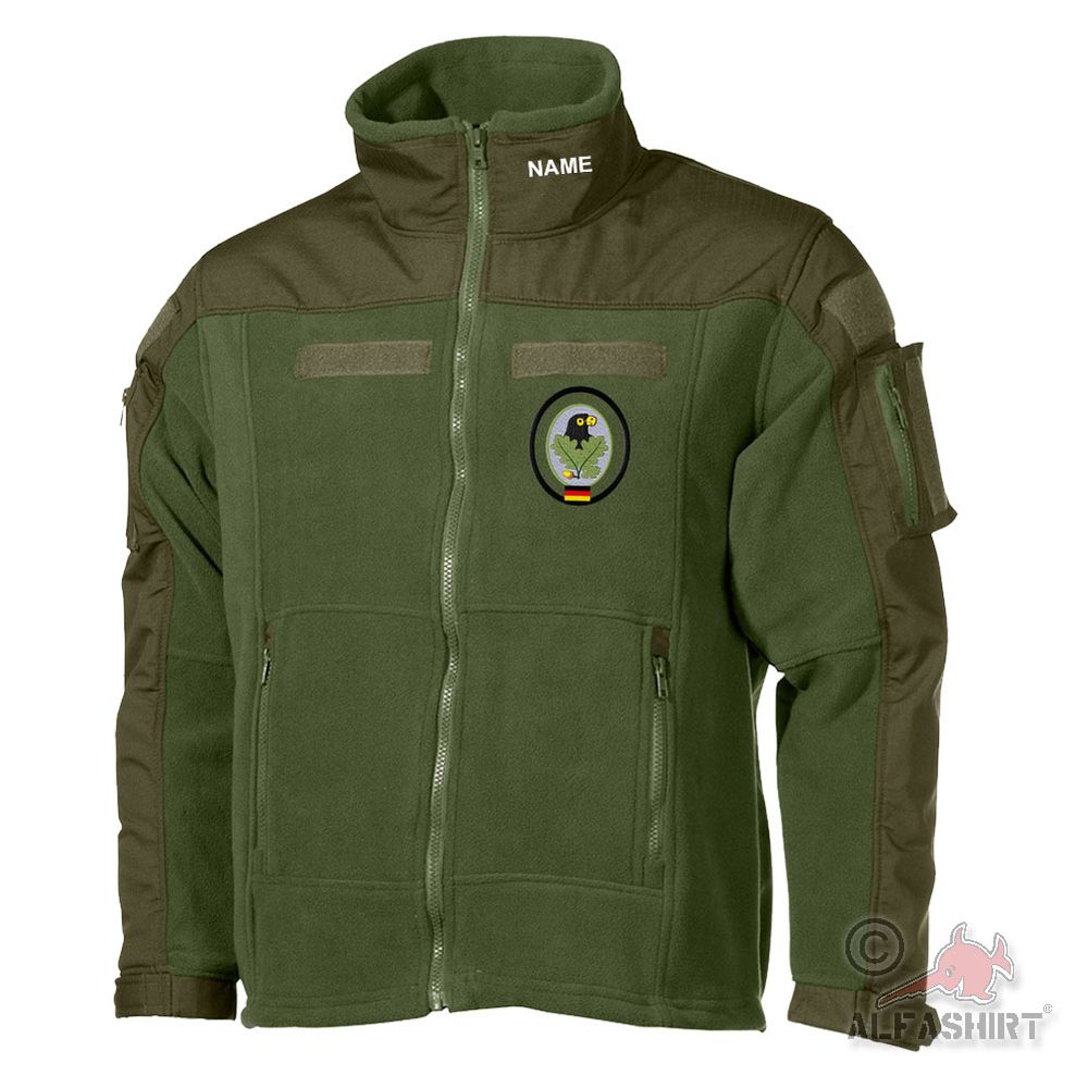 Fleece Jacket Sniper Badge Embroidered Bundeswehr Soldier Army #45679