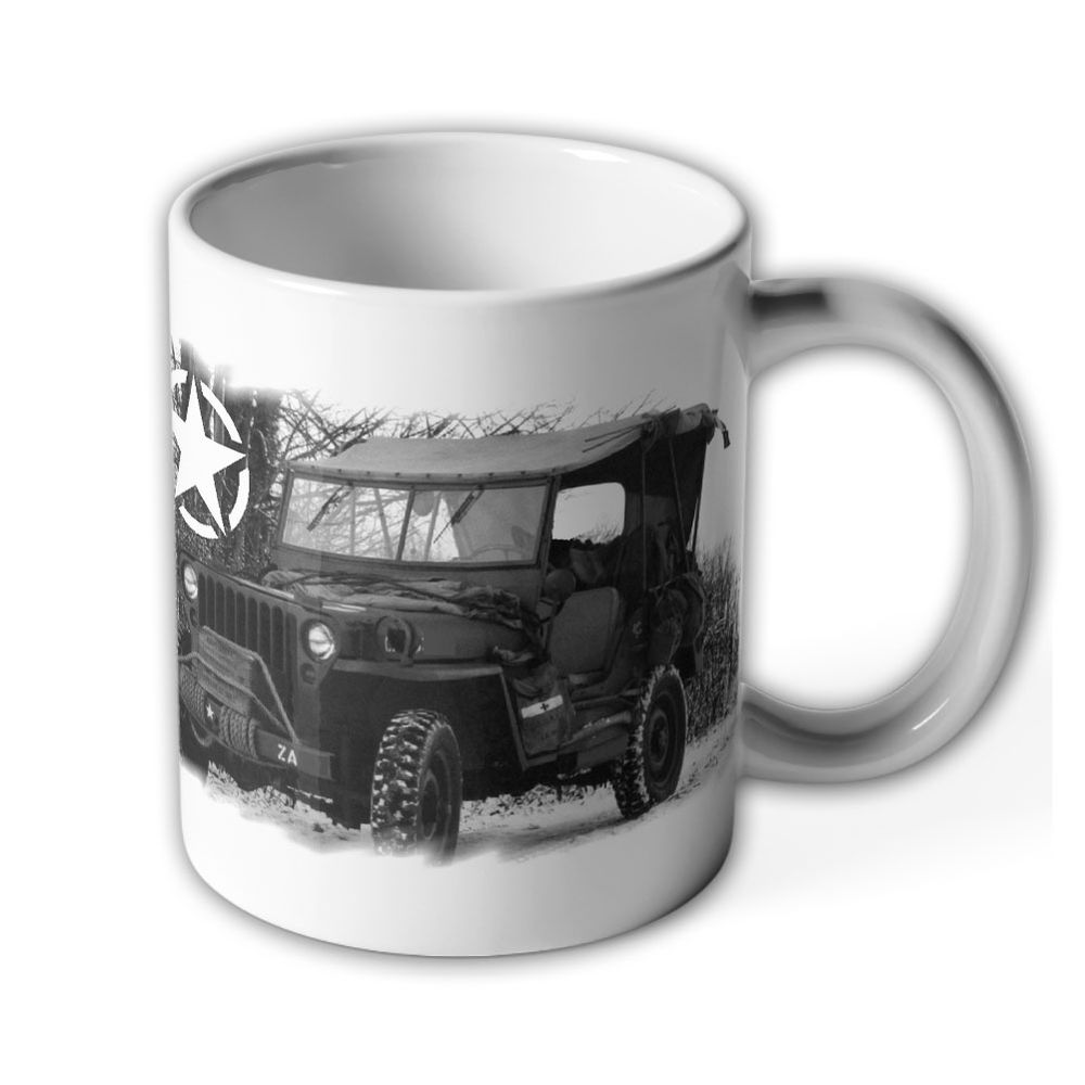 US Army USA Geländewagen WK 2 Auto Kfz - Tasse #6835