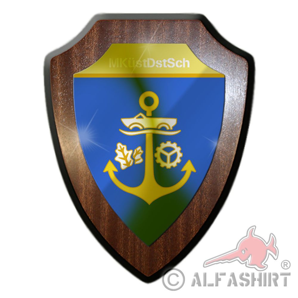 Coat of arms MKüstDstSch Marine Bundeswehr Navy Coastal Service School # 34281