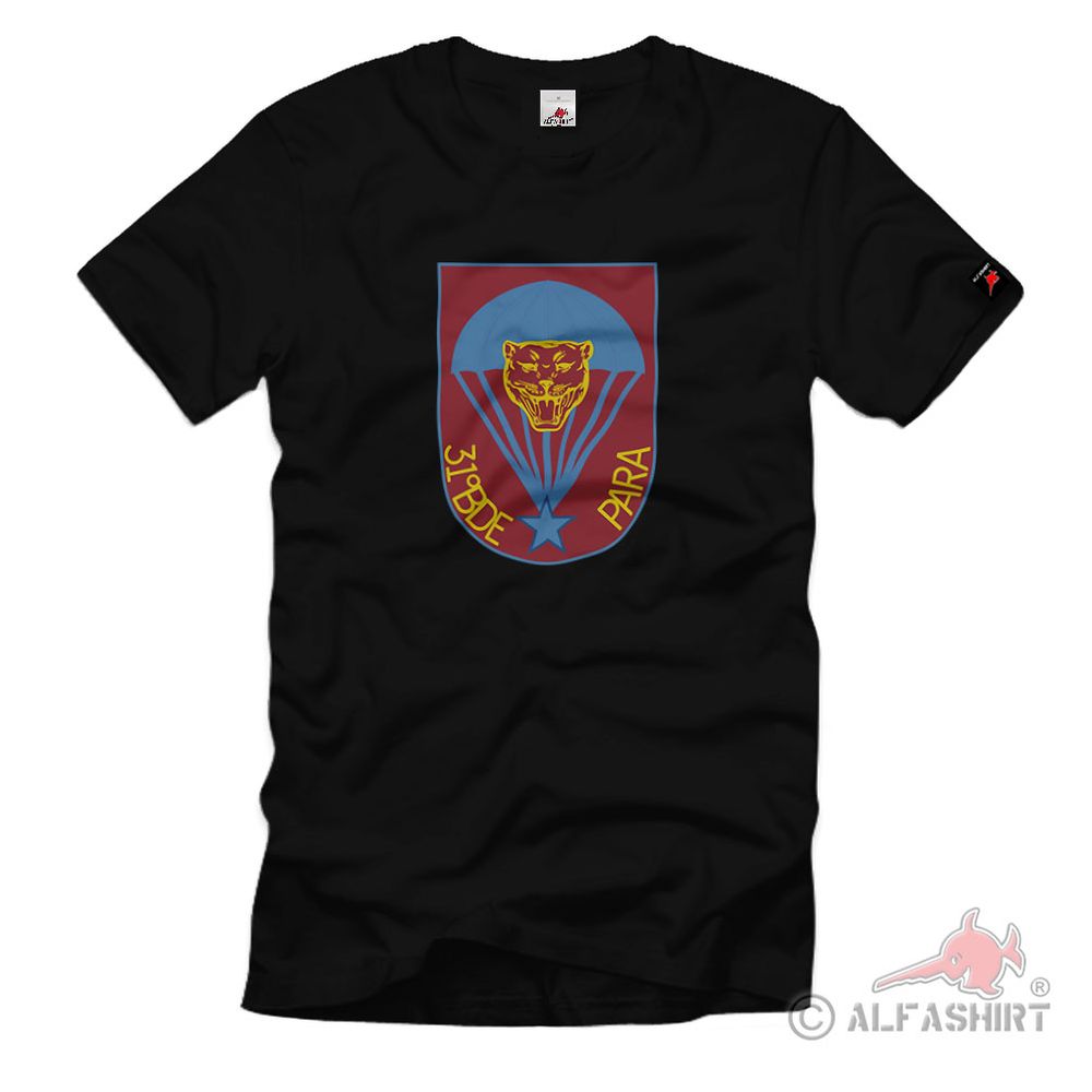 31e brigade parachutiste Zaire Africa Paratrooper Forces T-Shirt # 35154