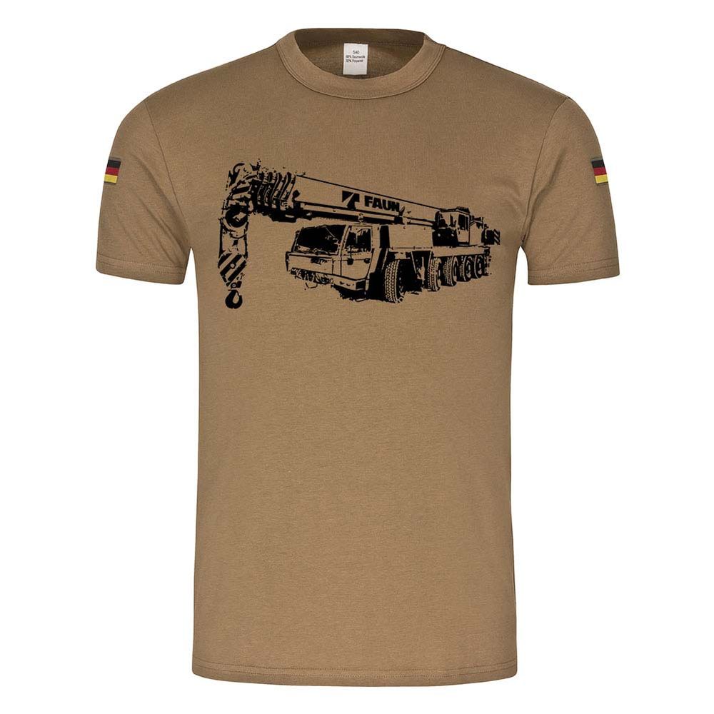 BW Tropen 100to ATF Kran Bundeswehr 100-5 110Tonnen Auslger Berge T-Shirt #24356