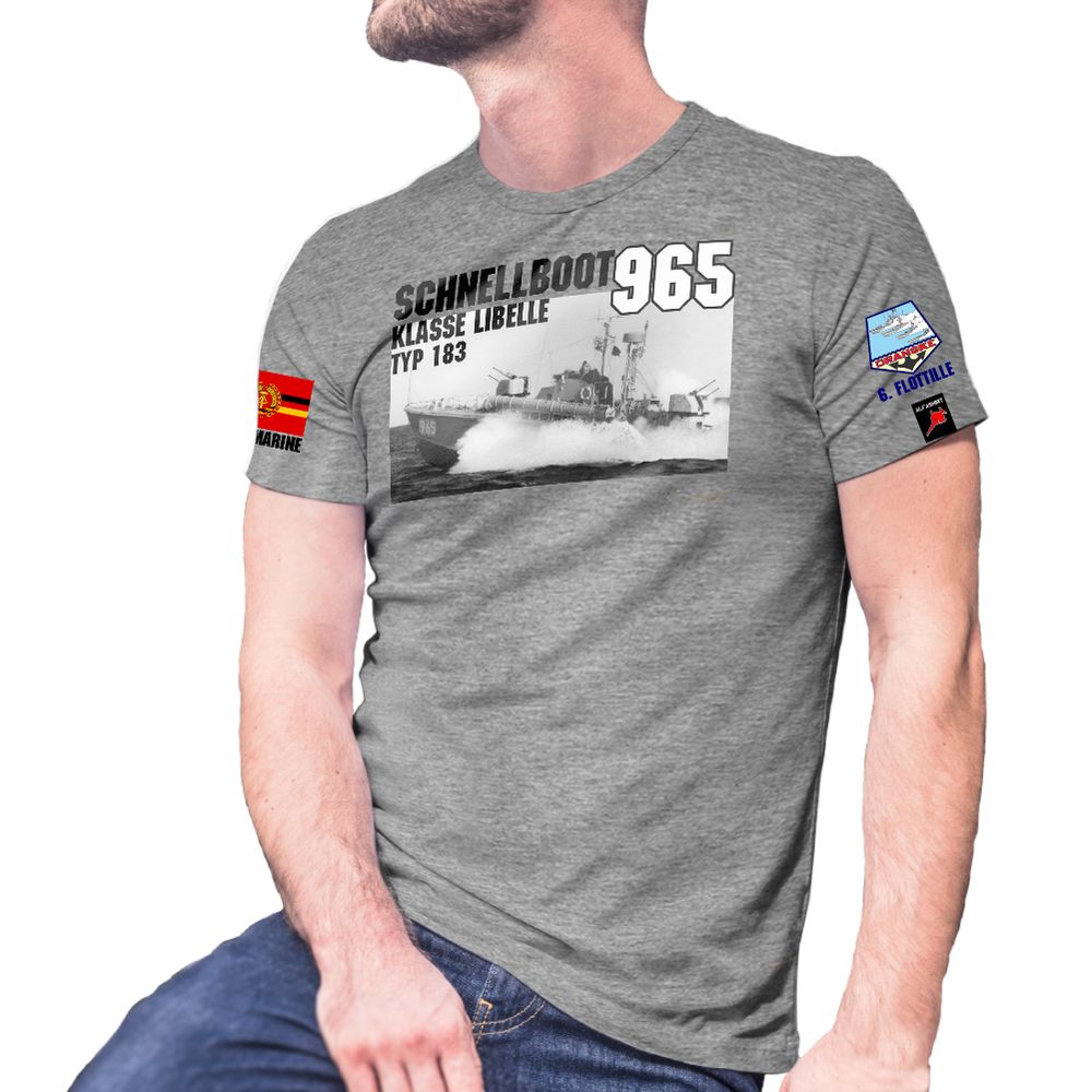 Schnellboot Typ183 VM Klasse Torpedo Schiff Boot 956 6 Flottille T-Shirt #30079