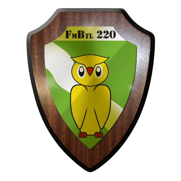 Wappenschild - FmBtl 220 Fernmelde Bataillon Heer Bundeswehr Bund Bw #9300 W