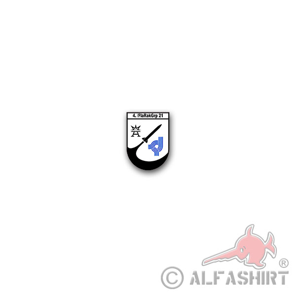 alten 4 FlaRAkGrp 21 4. kompanie FlaRakGrp 21 Flugabwehrraketen 7x5cm#A4001