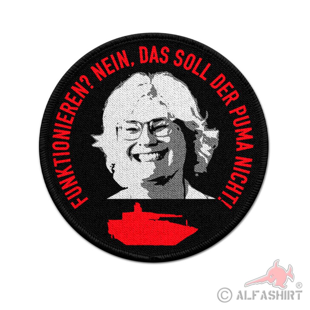 Patch Puma Pannen Schützen-Panzer Lambrecht Bundeswehr Ministerin #41022