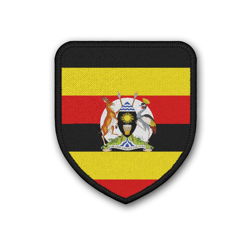Patch Flag of Uganda Kampala Republic Country State Flag Emblem #21530