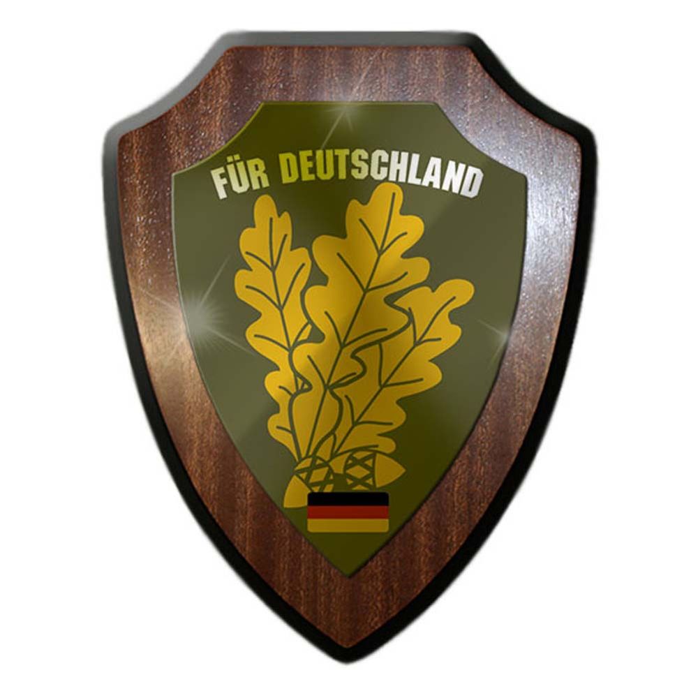 Wappenschild Jägertruppe Für Deutschland Jaäger BW Bundeswehr Heimat JgBtl#24767