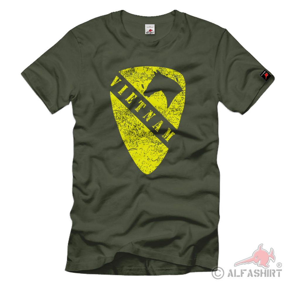 1st Cavalry Division Vietnam US-Kavalleriedivision Krieg Army T-Shirt#1859