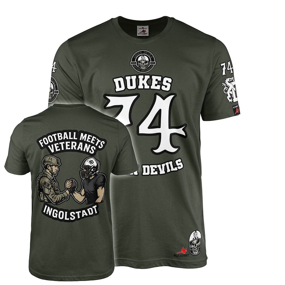 T-Shirt Ingolstadt Oliv #K03335