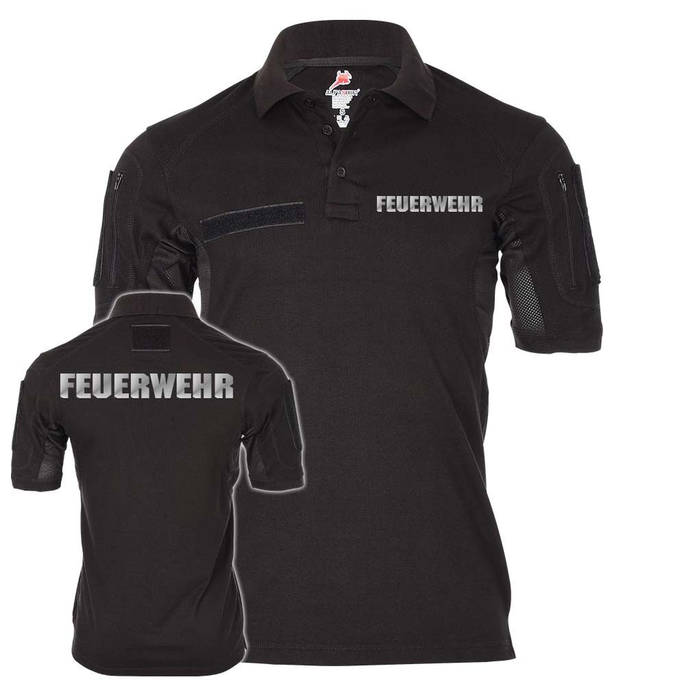 Tactical Poloshirt Feuerwehr REFLEKTIEREND Einsatz Berufsfeuerwehr #25238