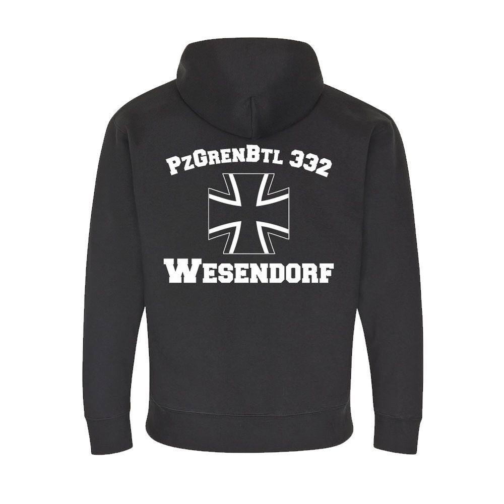 6. PzGrenBtl 332 Panzergrenadierbataillon Bataillon Panzer Kapuzenpullover #4608