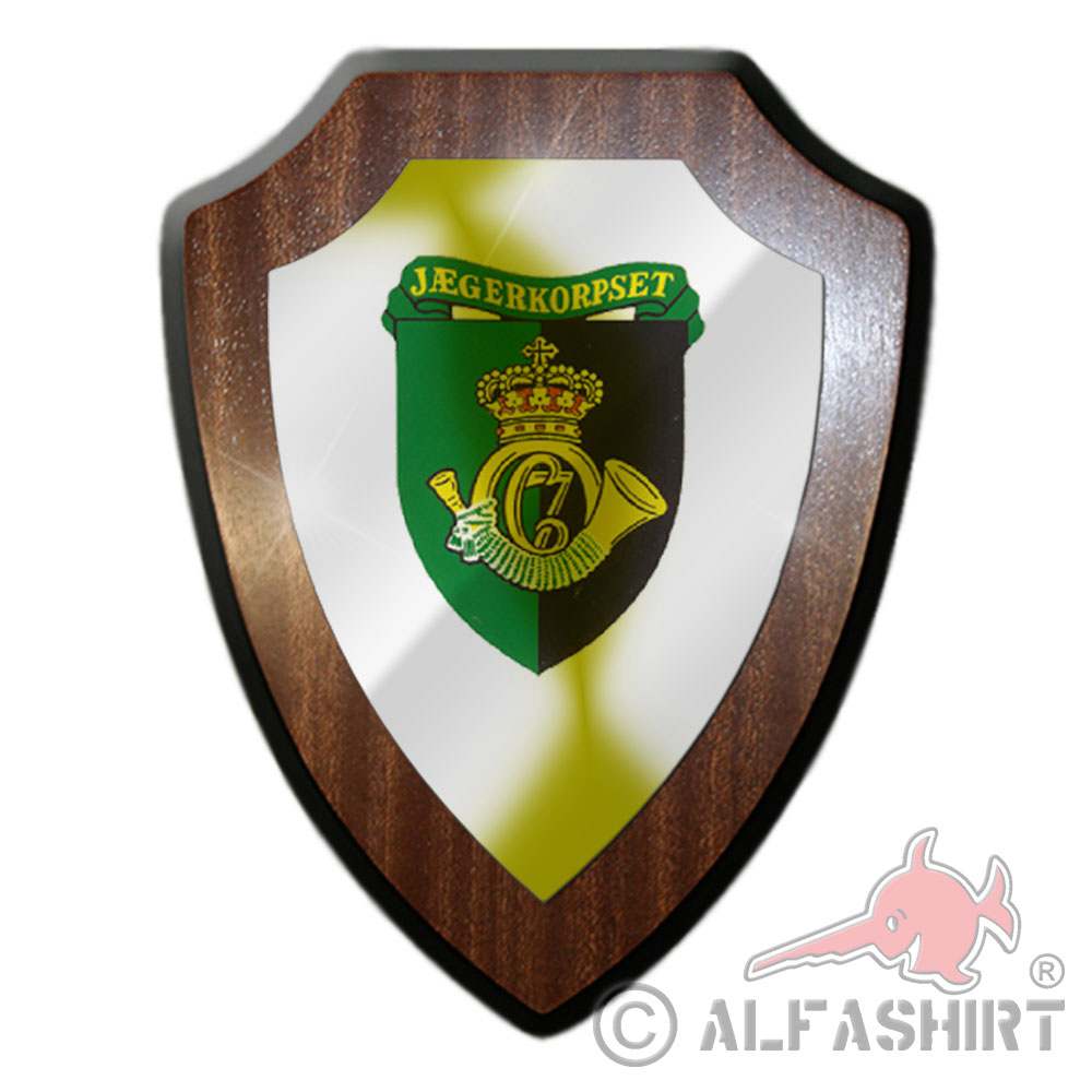 Wappenschild Jægerkorpset Dänemark Armee Spezialeinheit Heer Jäger #27943
