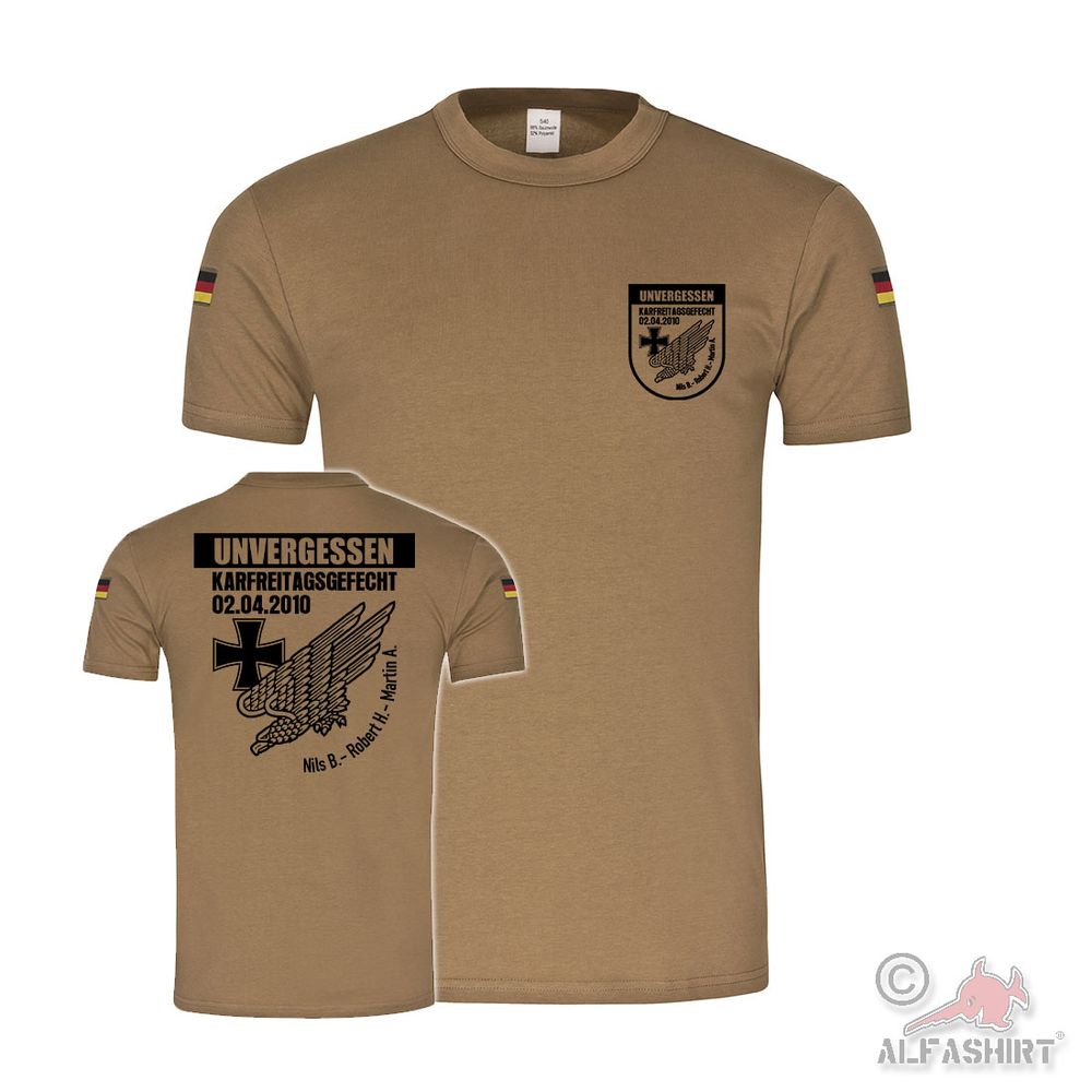 Bw Tropenshirt Karfreitagsgefecht UNVERGESSEN 15k3 Marsch Veteran #46198