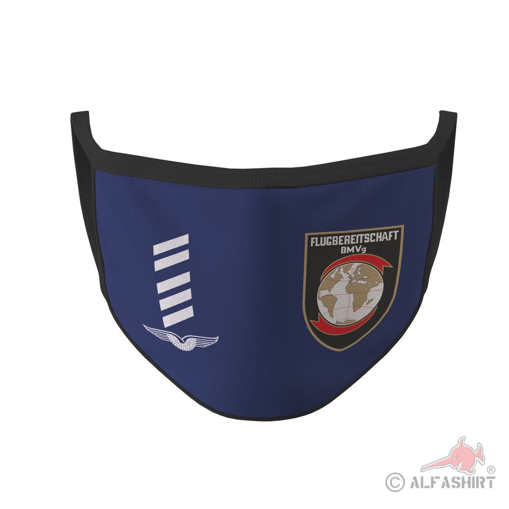 Mouth mask flight readiness with rank virus readiness Bundeswehr # 35426