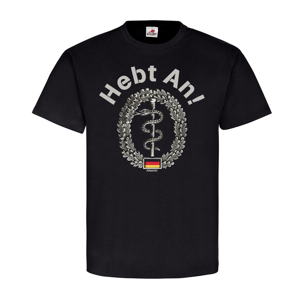 Hebt An Sanitätsdienst Bundeswehr Sanitätsdienstliche Sani Medic T Shirt #20651