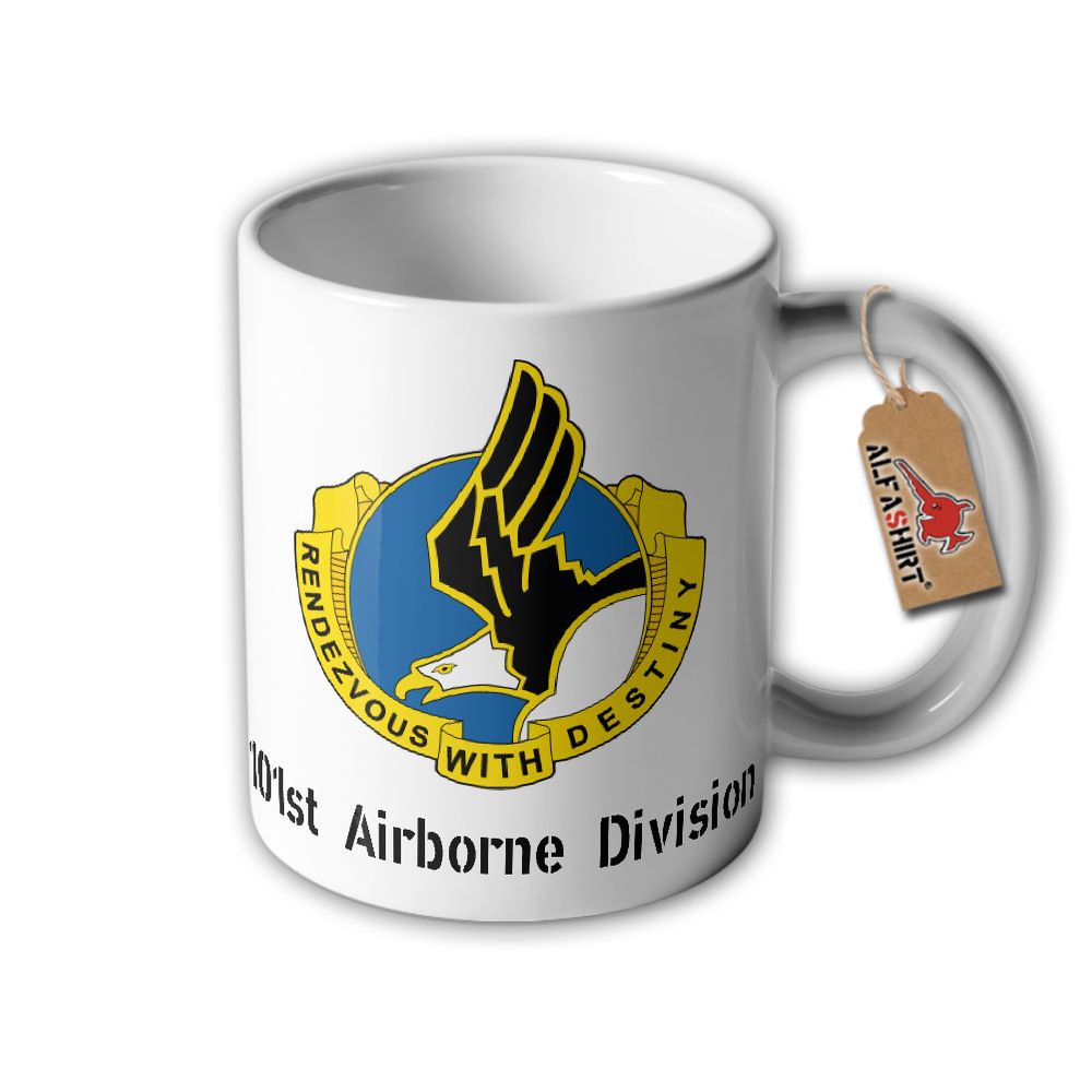 Cup Screaming Eagles 101st Airborne Division Operation Overlord Garden # 32360