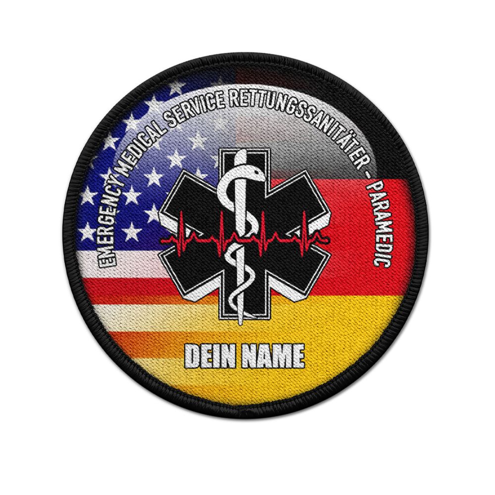 Patch Emergency Medical Service Paramedic USA DEU #42290