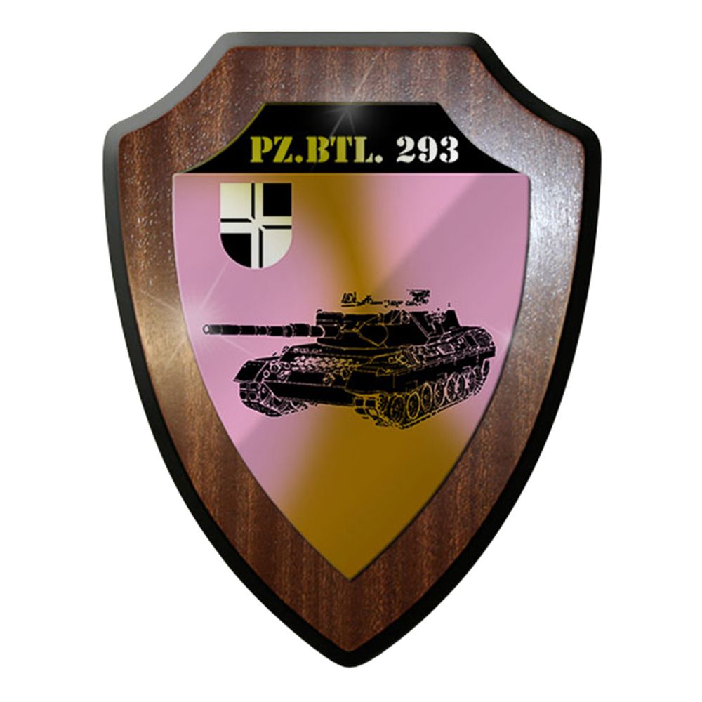 Wappenschild / Wandschild / Wappen -Pzbtl 293Kompanie Markt Bundeswehr #8025