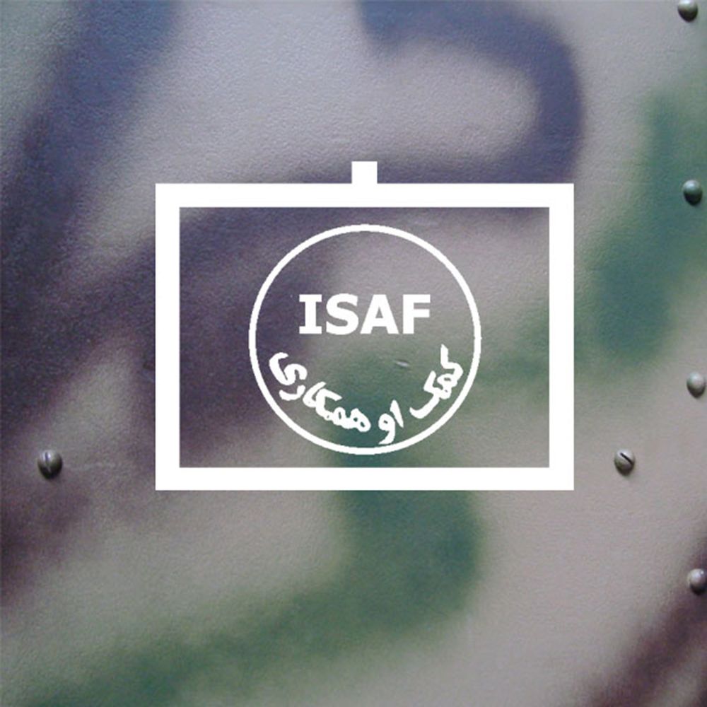 Sticker ISAF International Security Assistance Force 18x14cm # A130