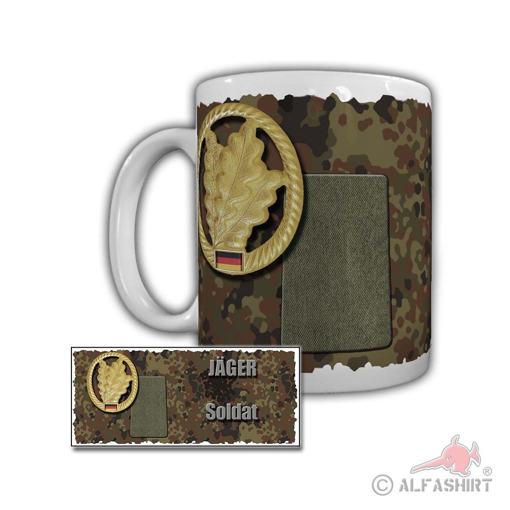 Tasse Instandsetzungsgruppe Jäger Soldat Jägertruppe Truppengattung Heer #29706