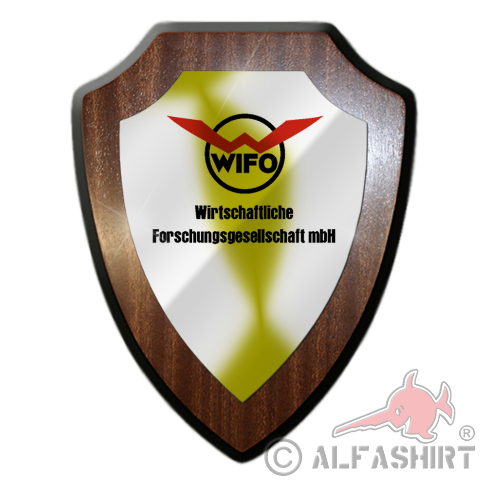 Heraldic shield WIFO Economic Research Society Logistics Berlin # 27014