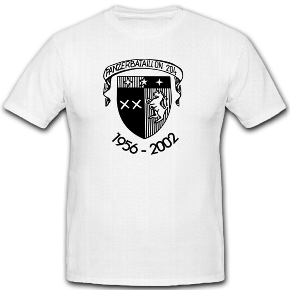 PzBtl 204 Tank Battalion Panzer Battalion 204 Germany - T Shirt # 12157
