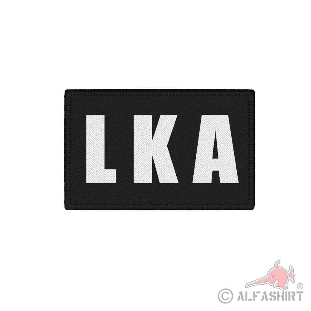 Patch LKA Dienstmütze Landeskriminalamt Kripo Polizei Aufnäher Mütze #40884