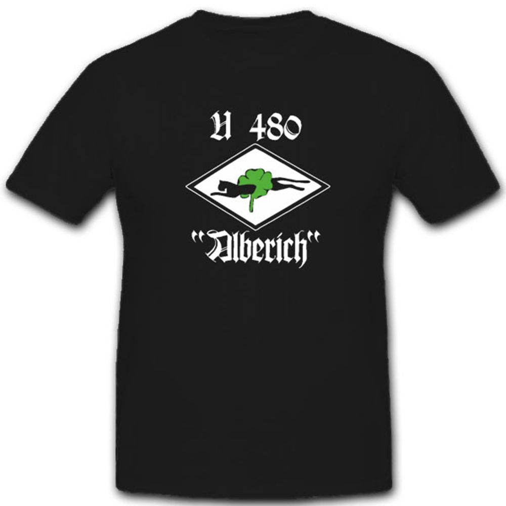 U-Boot Marine Typ Vii C Alberich U 480 Tarnkappen-U-Boot - T Shirt #4061