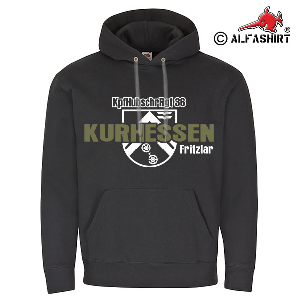 KpfHubschrRgt 36 Kurhessen Kampfhubschrauberregiment Kapuzenpullover #16999