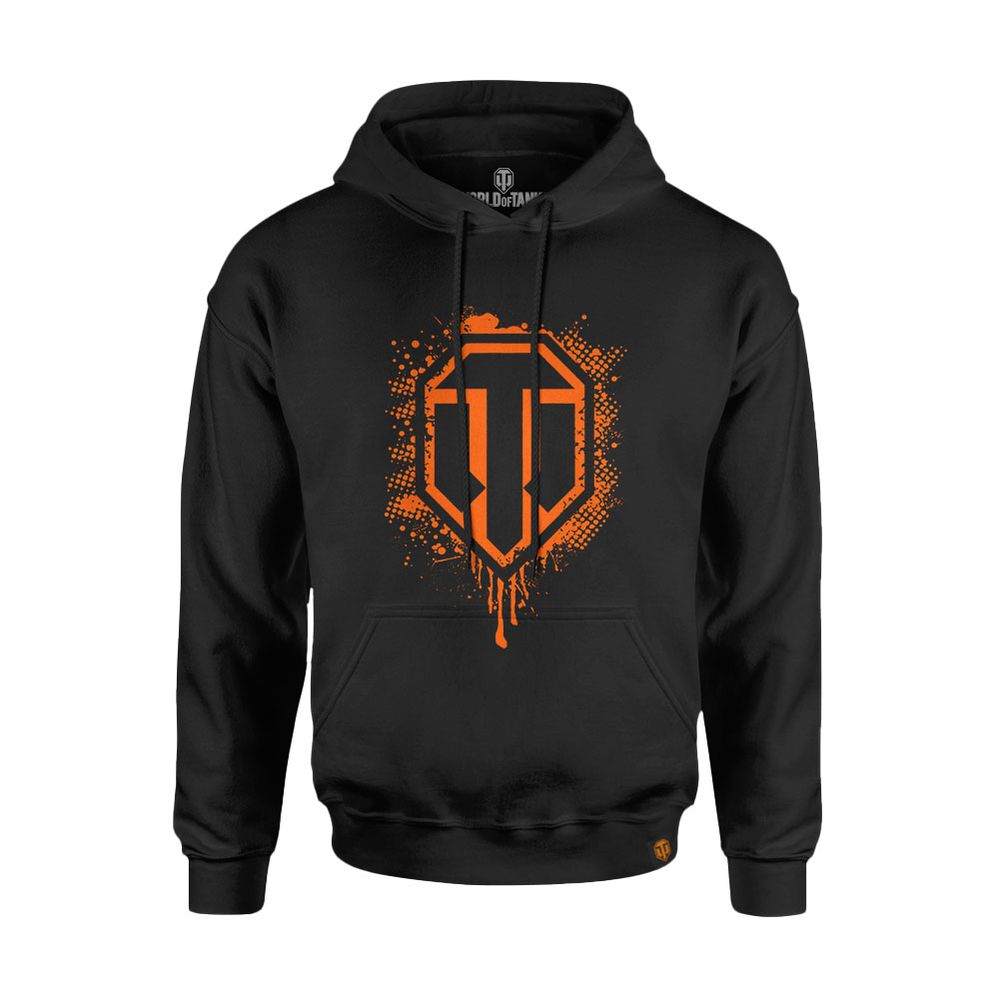 WOT World of Tanks splatter Hoodie paint clan Logo Gamer Streamer Pullover#42023