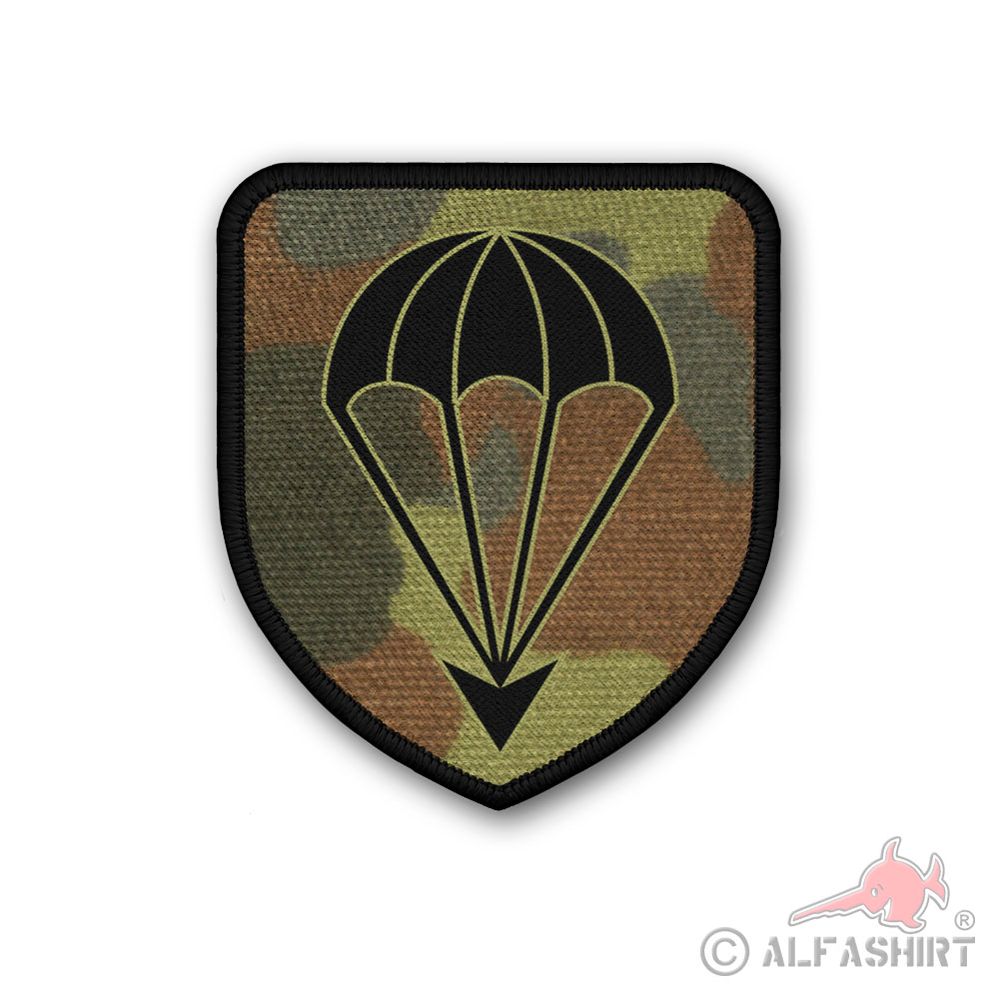 Patch BW Fallschirmjäger Flecktarn Bundeswehr Fallschirm Abzeichen #45417