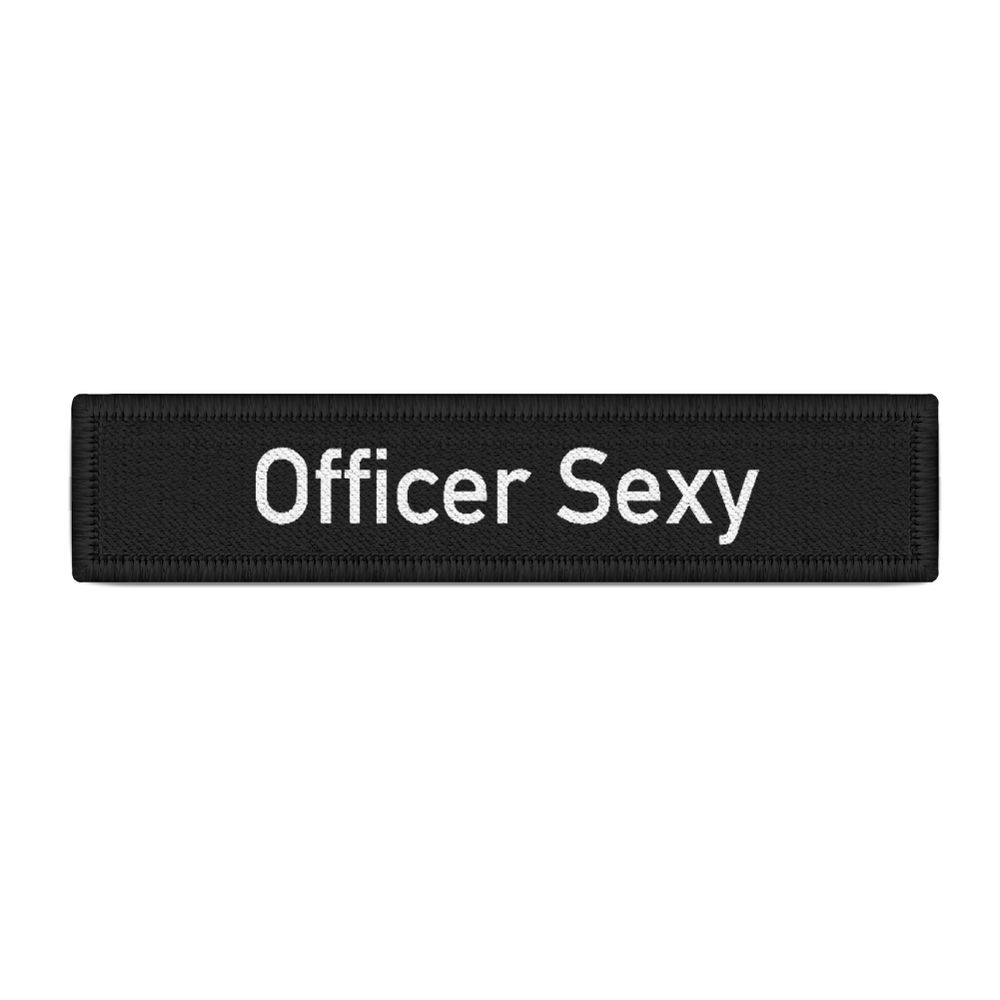 Patch Nameplate Officer Sexy Stripper Police JGS Bachelor Patch # 29047