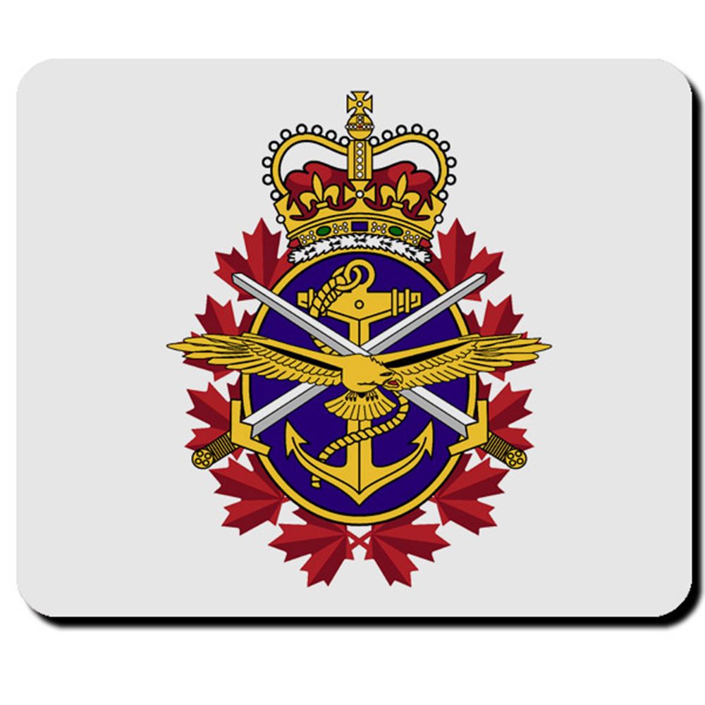 Canadian Forces Coat of Arms Emblem Canada Canada Mouse Pad PC # 6891