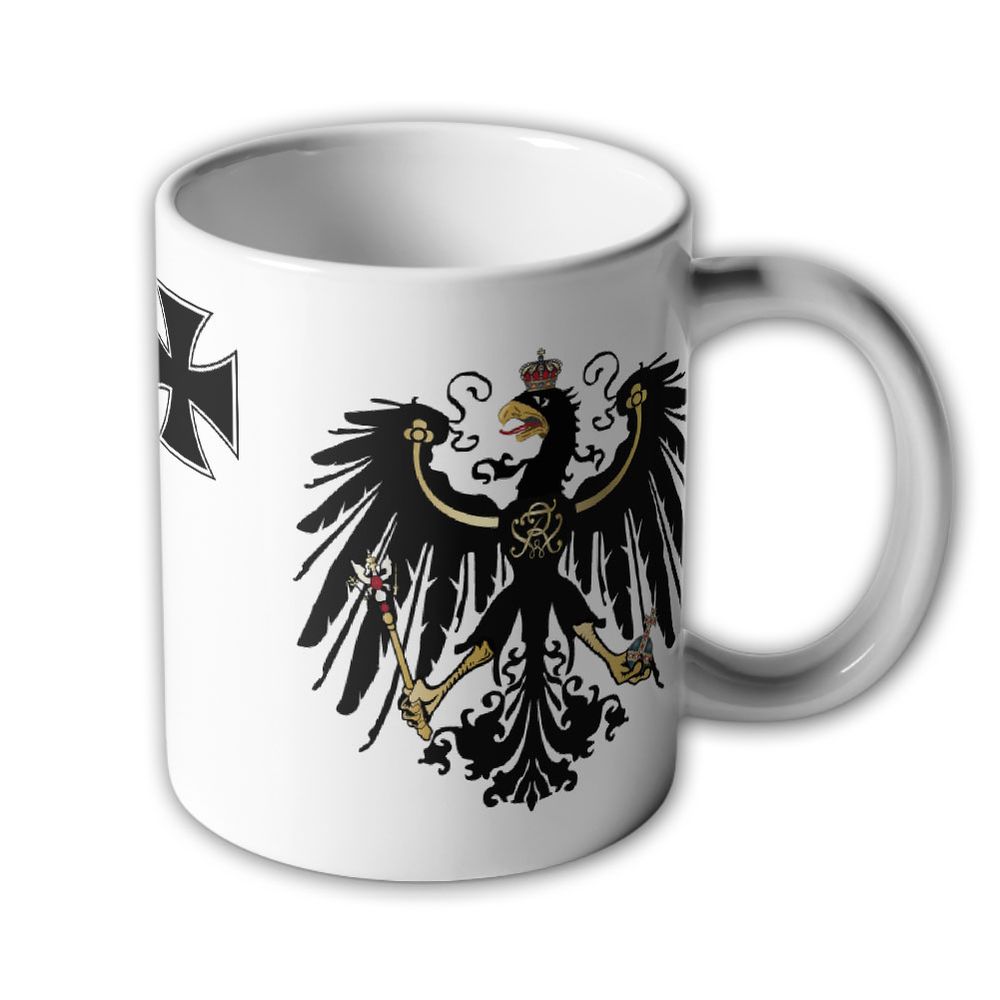Preußen Adler Eisernes Kreuz - Tasse Becher Kaffee #2257