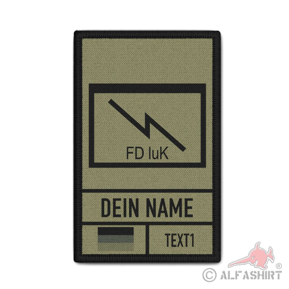 Patch Tarn FD IuK Fachdienst information und Kommunikation Zeichen#44707