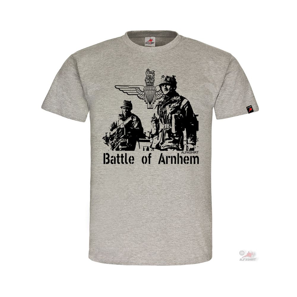 Battle of Arnhem Operation Market Garden Arnhem Paratrooper T-Shirt # 32256