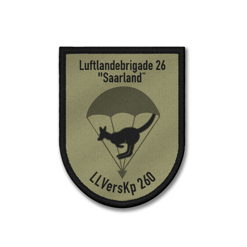 Patch Luftlandebrigarde LLBrig 26 Saarland Saarlouis LLVersKp Luftlandeversorgungskompanie 260 Merzig #46715