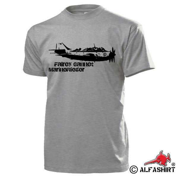 Fairey Gannet MFG2 Fly NAVY Marine Aviation Squadron Navy - T Shirt # 15879