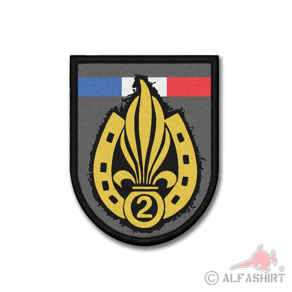 Patch 2e REI Régiment Étranger d'Infanterie Legion Frendenlegion Aufnäher #37749