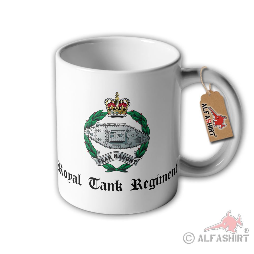 Cup Royal Tank Regiment Badge Crests Logo Badge British Army Tank # 32264