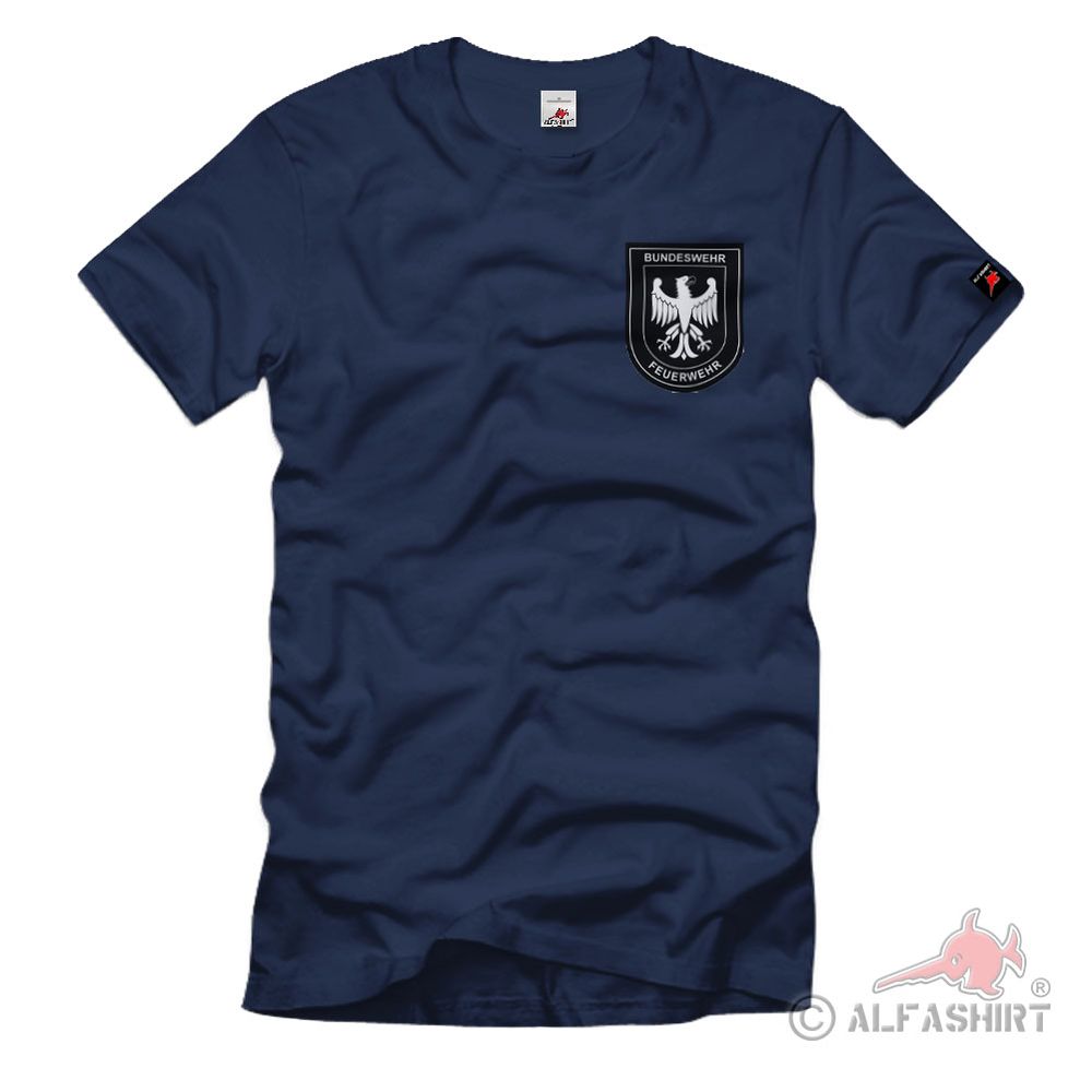 Bundeswehr Feuerwehr Einsatz Berufsfeuerwehr Feuerwehrmann T-Shirt #27212