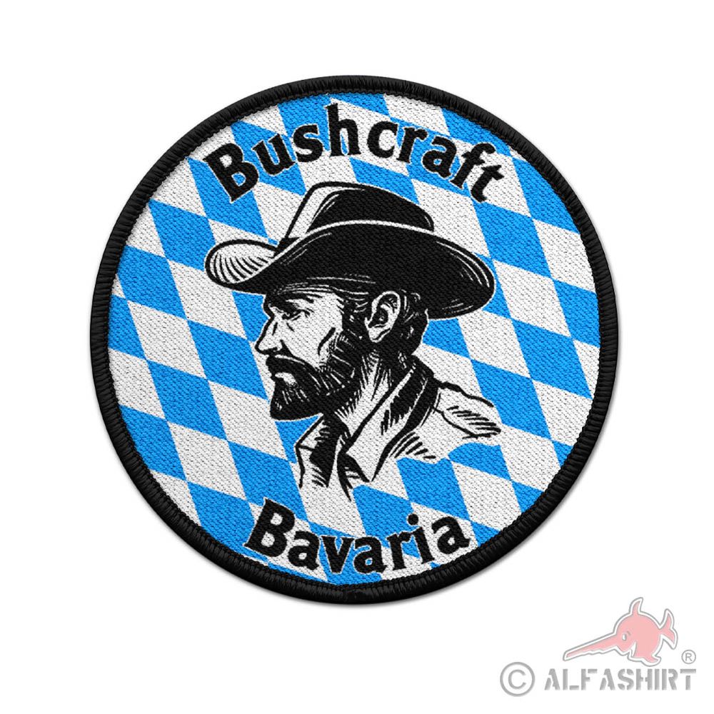 Patch Bushcraft Bavaria Equipment Survival Adventure Outdoor Velcro # 36605