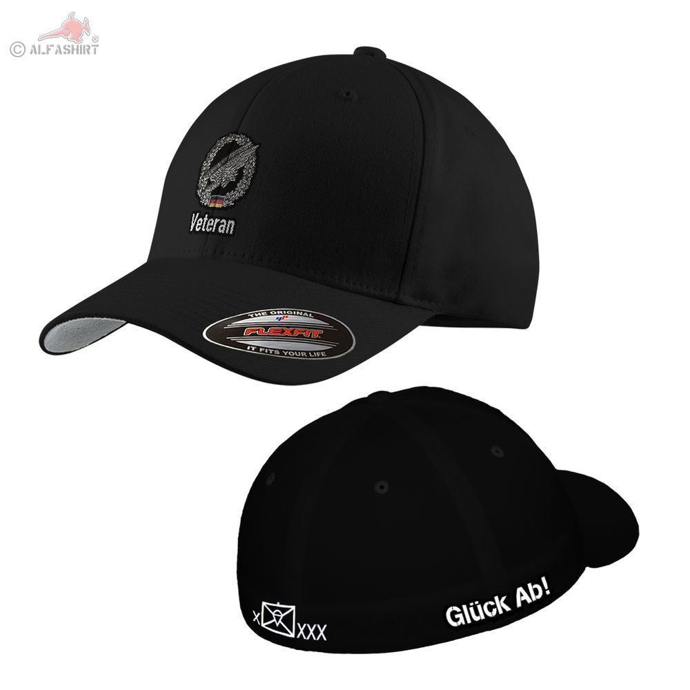 Flexfit Kappe personalisierbar Fallschirmjäger Infanterie Heer #42911