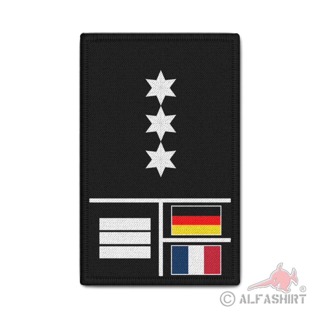 Rank patch police DEU FRA Capitaine de police PHK office 9.8 x 6 cm #40214