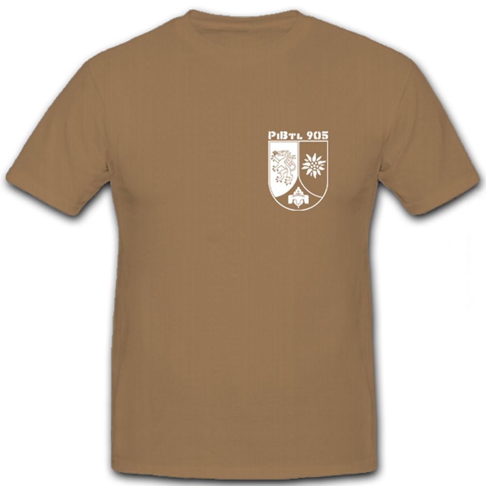 PiBtl 905 Pionierbataillon Pioniertruppe Bundeswehr Wappen - T Shirt #5804