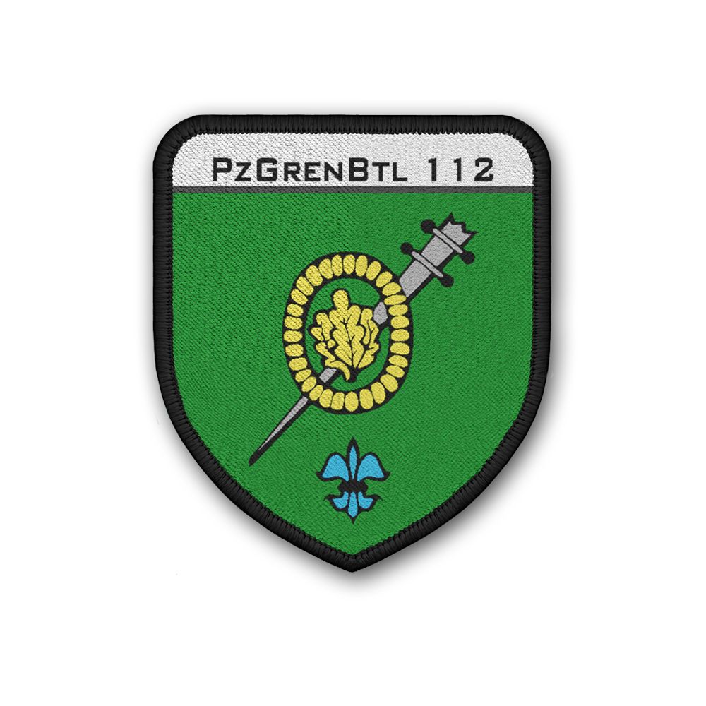 Patch PzGrenBtl 112 Regen Bundeswehr Panzergrenadierbataillon Bayern#22100