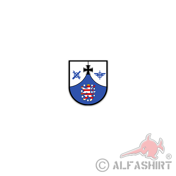Sticker VersBtl 131 Supply Battalion BW Army Logistics 6x7cm A3408